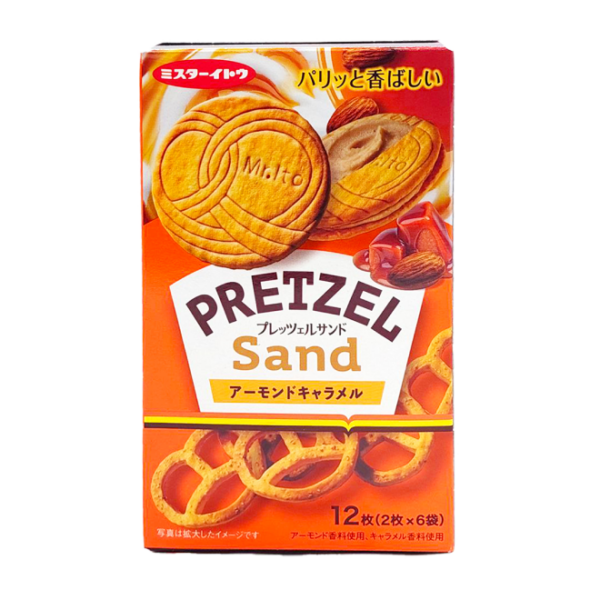 Mr.Ito Pretzel Sand Almond Caramel Mr.Ito Pretzel Sand Almond Caramel